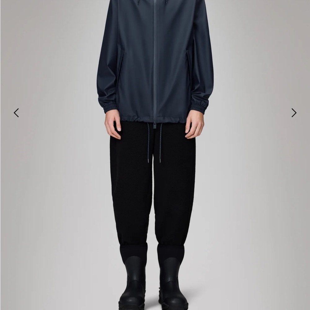 Rains Men's Dark Blue Raincoat